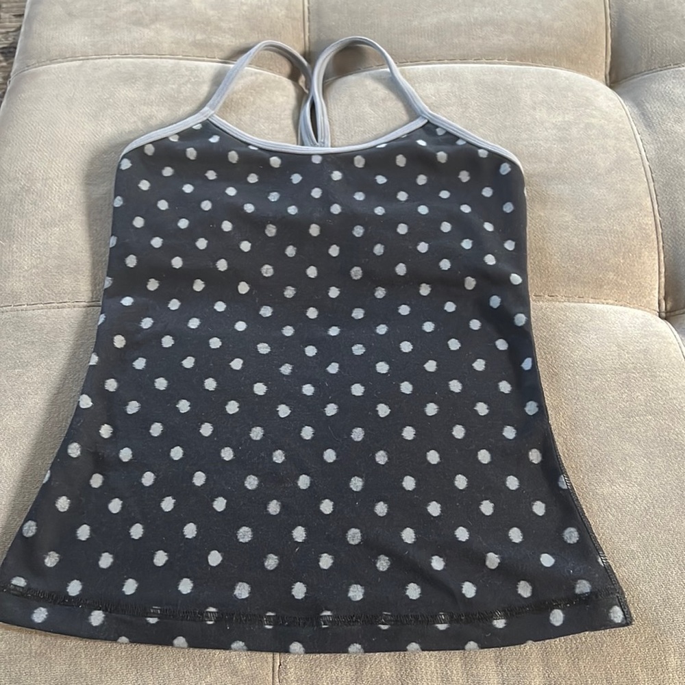 Lululemon Flow Y built in bra tank size 2